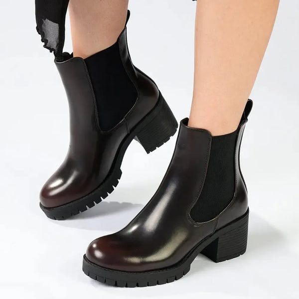 Madison Jolinda Ankle Boot - Wine