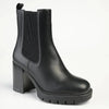 Madison Jones Chelsea Block Heel Boot - Black
