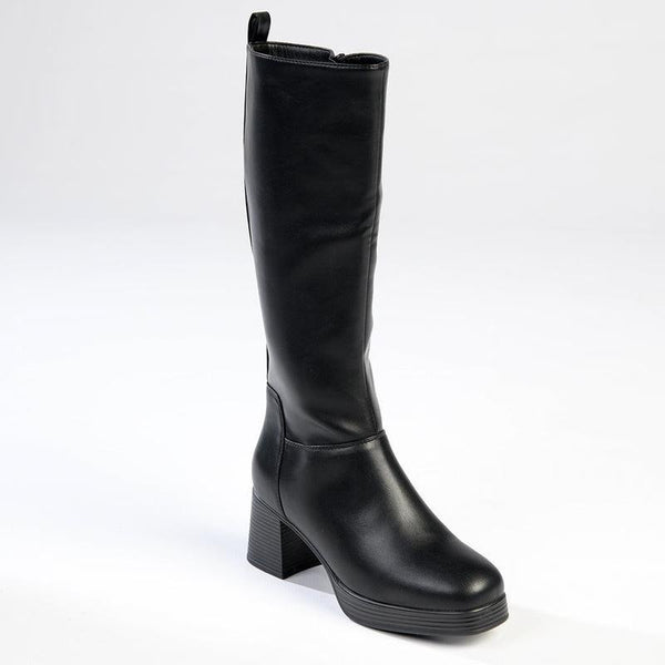 Madison Journey Long Boot - Black-Madison Heart of New York-Buy shoes online