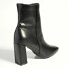 Madison Joy Block Heel Ankle Boot - Black