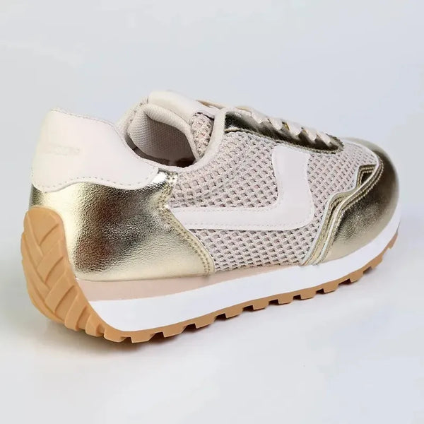 Madison Jullian Sneaker - Gold/Beige