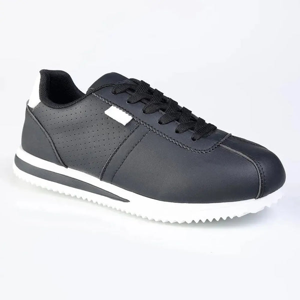 Madison Juri Lace Up Sneaker - Black/White