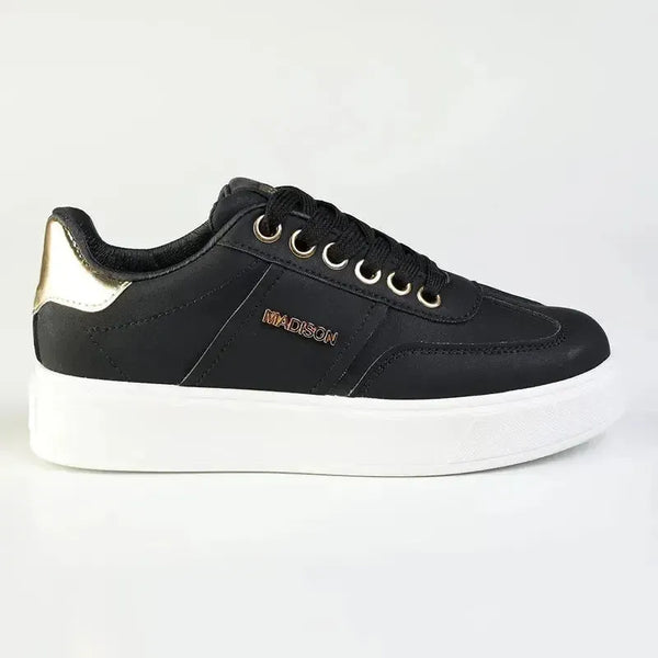 Madison Justine Platform Sneaker - Black