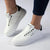 Madison Justine Sneaker - White/Charcoal