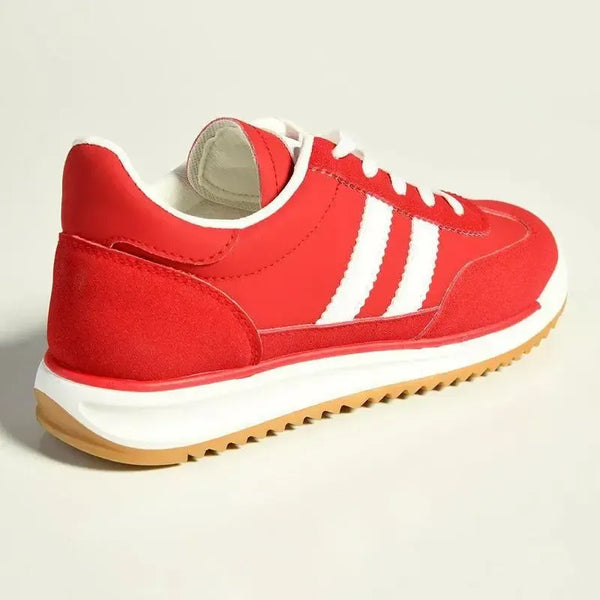 Madison Kel Ladies Fashion Sneaker - Red