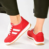 Madison Kel Ladies Fashion Sneaker - Red