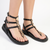Madison Kyra Sandal - Black