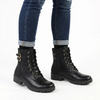 Madison Lace Boot - Black