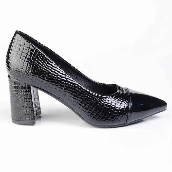 Madison Ladies Croc Court - Black
