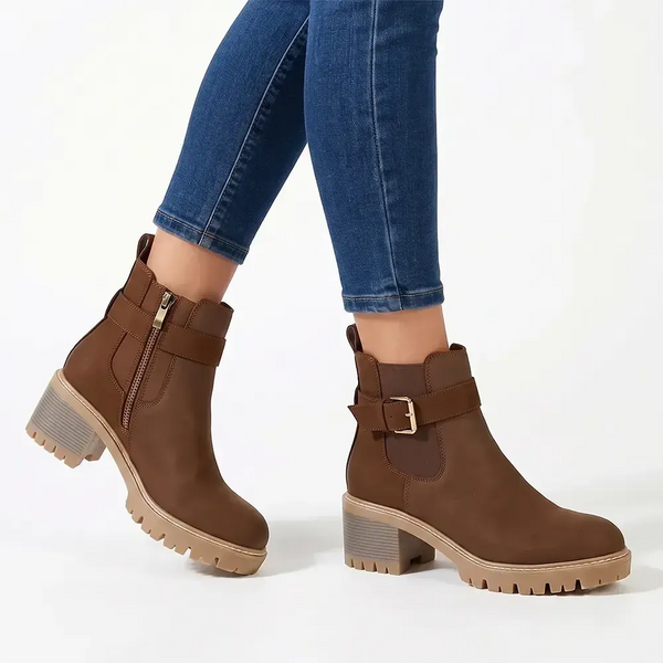 Madison Ladies Fashion Boot - Chocolate