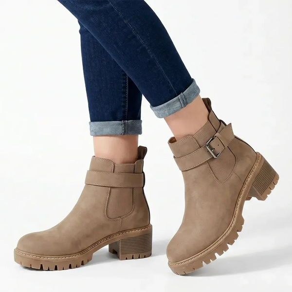 Madison Ladies Fashion Boot - Taupe