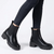 Madison Ladies Fashion Gusset Boot - Black