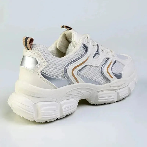 Madison Ladies High Fashion Apollo Sneaker - Off White