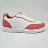Madison Ladies High Fashion Cyprus Sneaker - White/ Pink