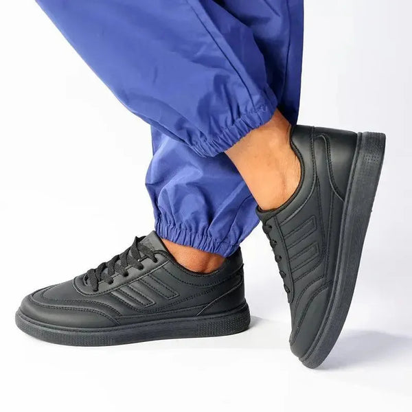 Madison Ladies High Fashion Sceva Sneaker - Black