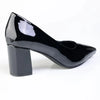 Madison Ladies Pointed Toe Formal Court - Black Patent