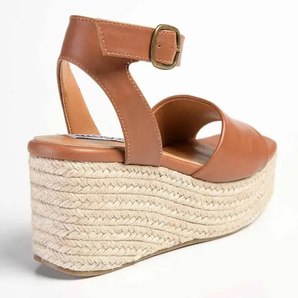 Madison Lauren Wedge - Tan