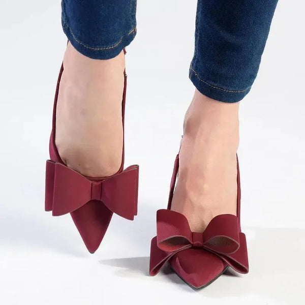 Madison Liana Fashion Heel - Burgundy