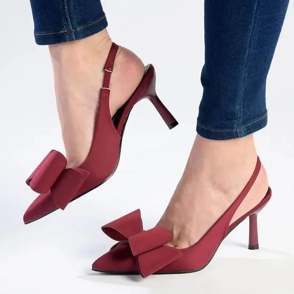 Madison Liana Fashion Heel - Burgundy
