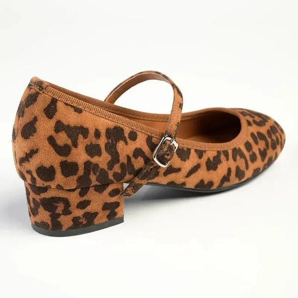 Madison Lidia - Mary Jane Heel - Leopard