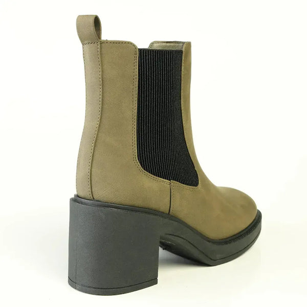Madison Long Gusset Boot - Olive