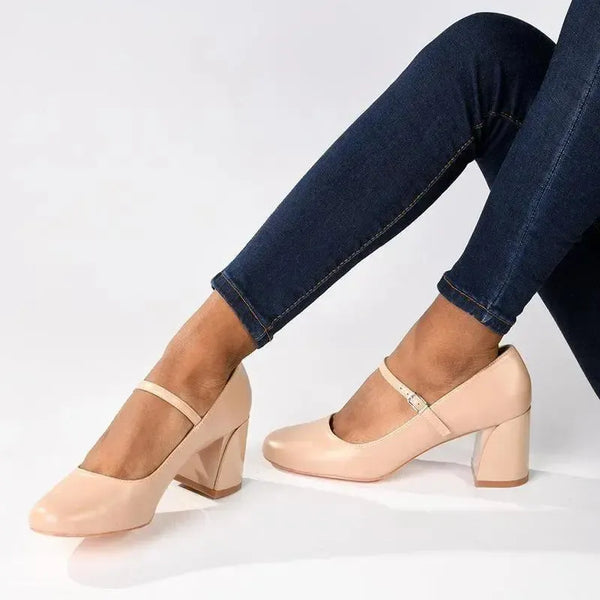 Madison Lorian - Mary Jane Heel - Nude