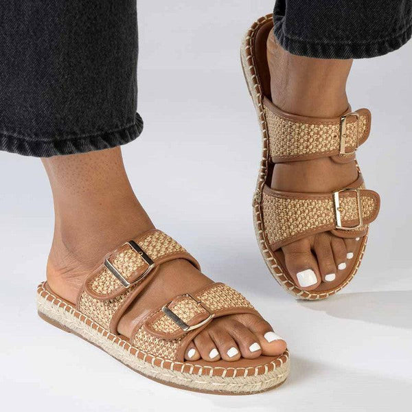 Madison Loyalty Espadrille Mule - Tan-Madison Heart of New York-Buy shoes online
