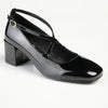 Madison Luzz Low Block Heel - Black