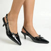 Madison Maddie Kitten Heel - Black
