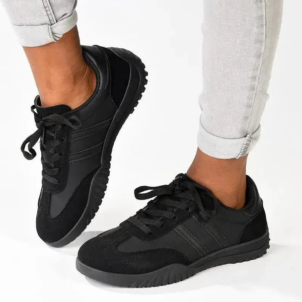 Madison Madi Ladies Fashion Sneaker - Black Mono