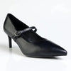 Madison Maggie Pointy Mary-Jane Court - Black