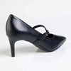 Madison Maggie Pointy Mary-Jane Court - Black
