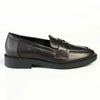 Madison Magnolia Loafer with Saddle - Chocolate