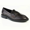 Madison Magnolia Loafer with Saddle - Chocolate