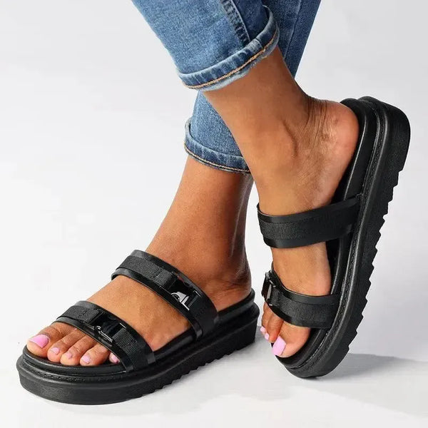 Madison Malanie Sandals - Black