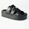 Madison Maple H-Bar Sandals - Black