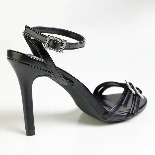 Madison Marceline Diamond Heel - Black