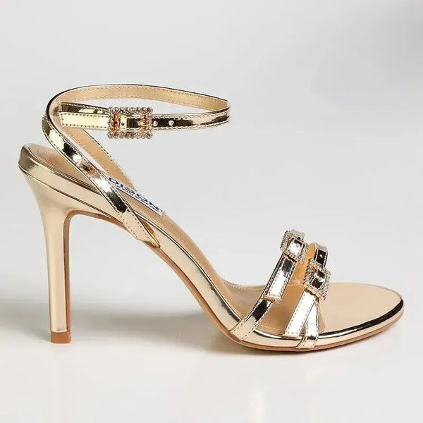 Madison Marceline Diamond Heel - Gold
