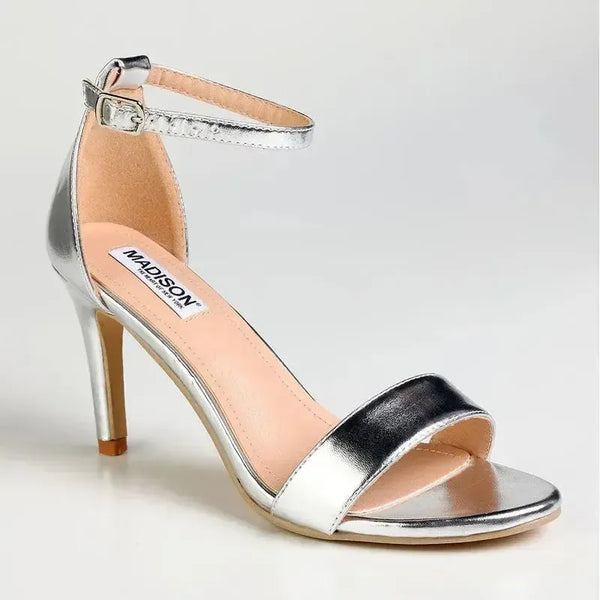 Madison Maren Classic Heel - Silver