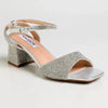 Madison Margaret Diamond Heel - Silver