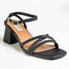 Madison Mariah Block Heel - Black