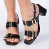 Madison Marilyn Block Heel - Black