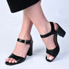 Madison Marin Block Heel - Black