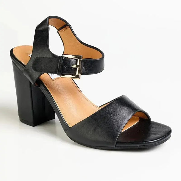 Madison Marin Block Heel - Black