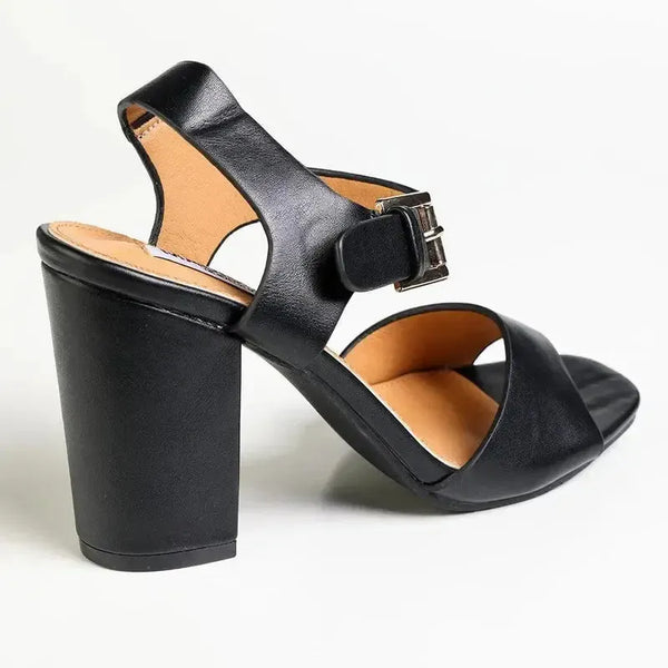 Madison Marin Block Heel - Black