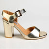 Madison Marin Block Heel - Gold