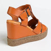 Madison Marina Wedge - Tan