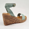 Madison Marion Espadrille Wedge Sandals - Light Sage