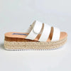 Madison Marlene Espadrille Sandal - White
