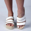Madison Marlene Espadrille Sandal - White
